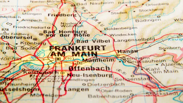 نقشه شهر فرانکفورت